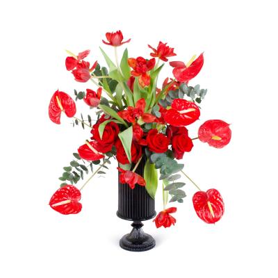 Red Design Arrangement