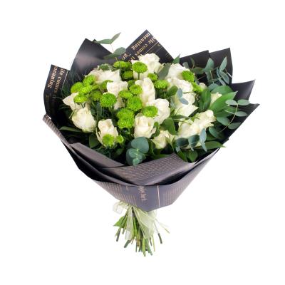 Beyaz Gül Buketi Gümbet